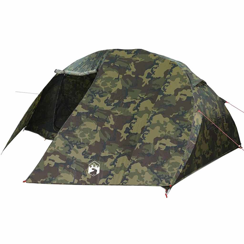 vidaXL Fishing Tent with Roof Camouflage 514 x 465 x 187 cm