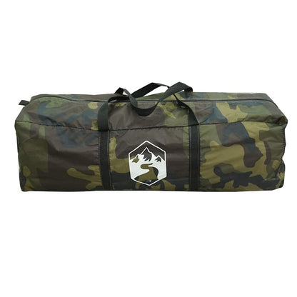 vidaXL Fishing Tent with Roof Camouflage 514 x 465 x 187 cm