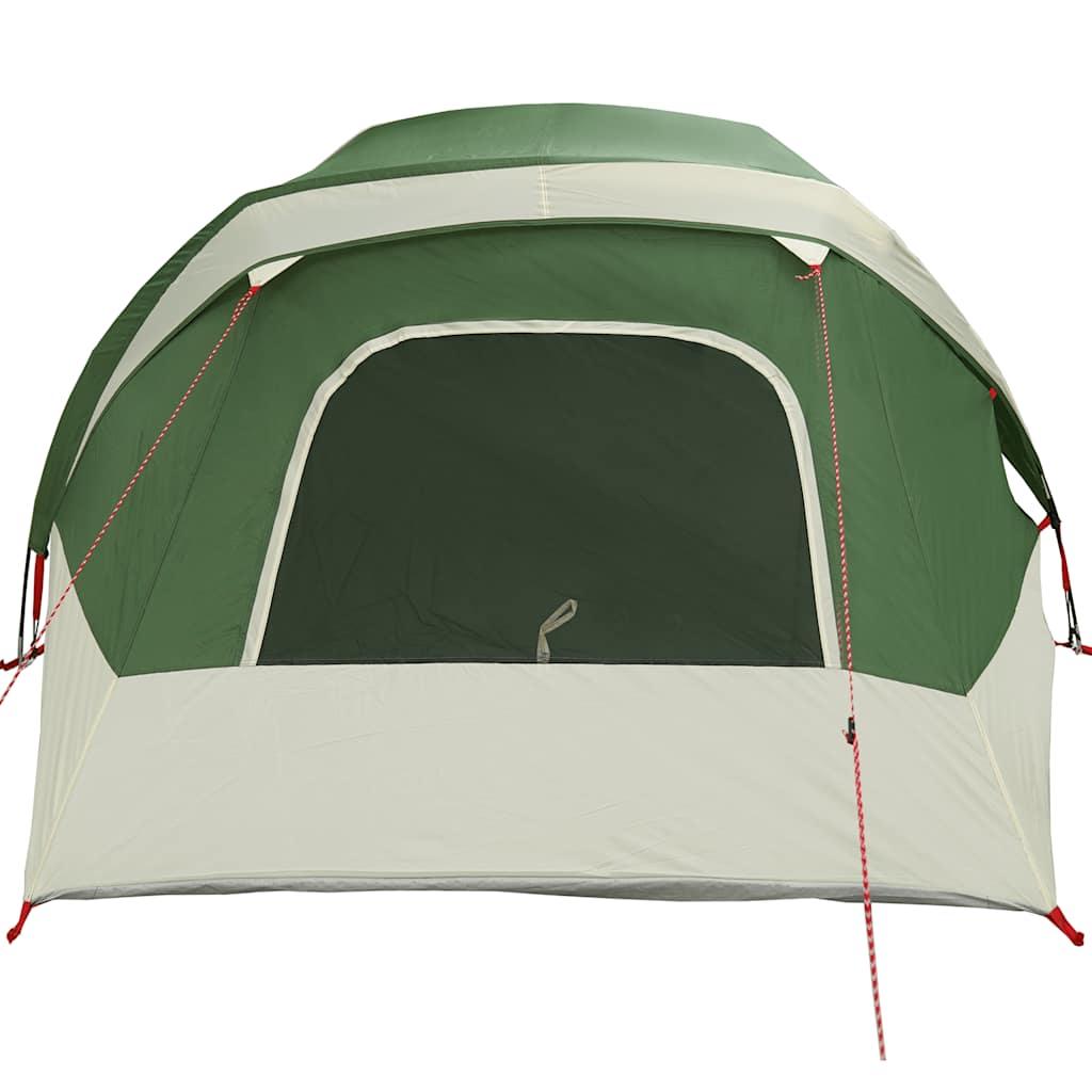 vidaXL Family Tent Cabin 6-Person Green Waterproof
