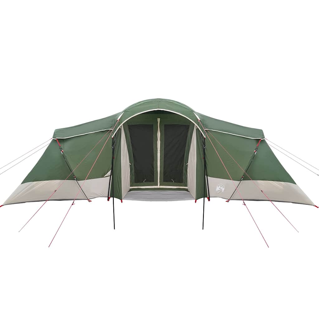 vidaXL Family Tent with Roof Green and Grey 721 x 335 x 212 cm