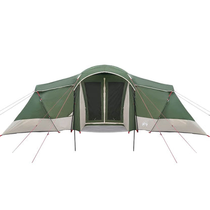 vidaXL Family Tent with Roof Green and Grey 721 x 335 x 212 cm