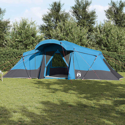 vidaXL Family Tent with Roof Blue and Grey 721 x 335 x 212 cm