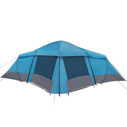 vidaXL Family Tent with Roof Blue and Grey 721 x 335 x 212 cm