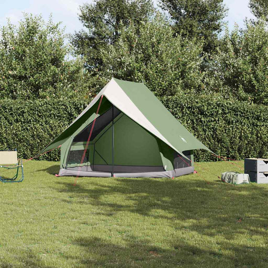 vidaXL Family Tent 220 x 220 x 184 cm Polyester and Fiberglass