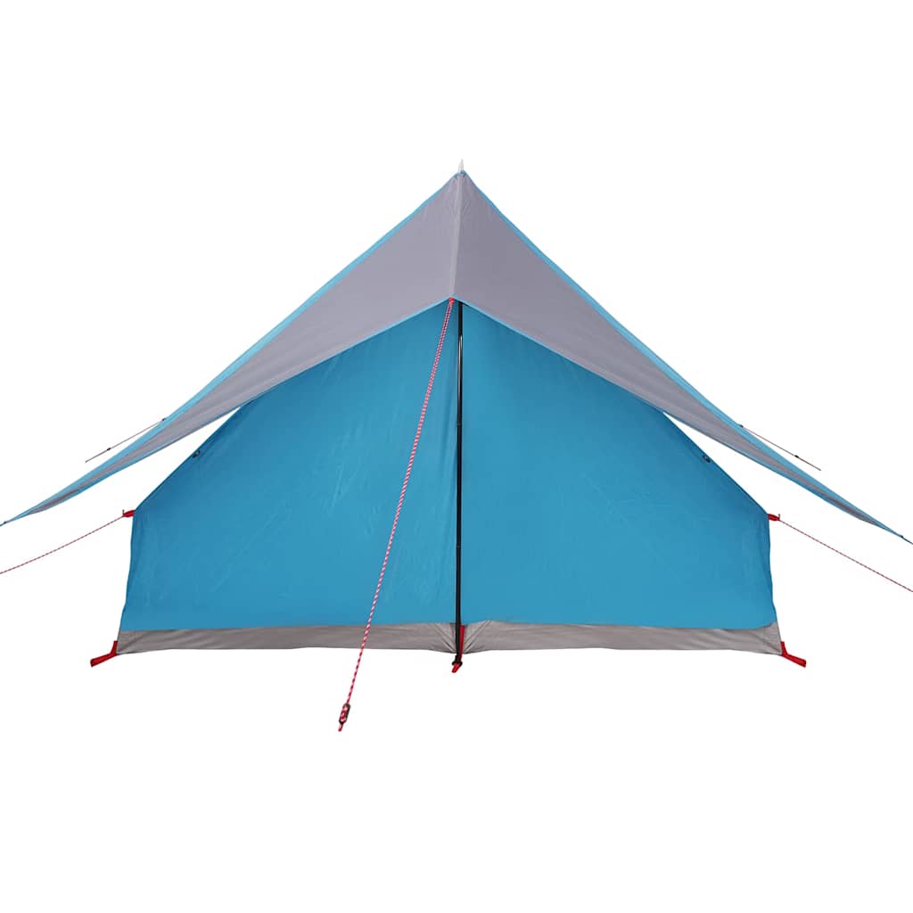 vidaXL Family Tent with Roof Blue and Grey 256 x 256 x 185 cm