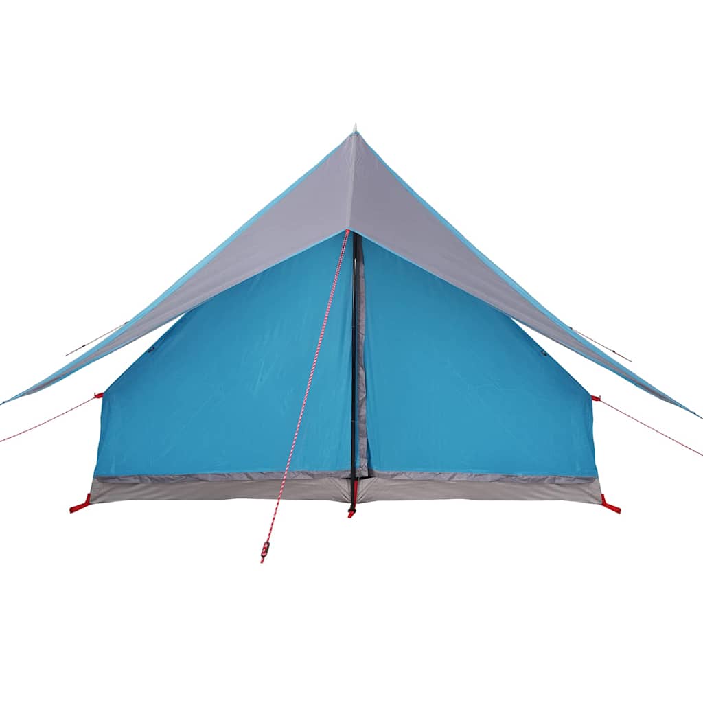 vidaXL Family Tent with Roof Blue and Grey 256 x 256 x 185 cm
