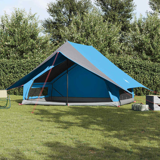 vidaXL Family Tent A-Frame 7-Person Blue Waterproof