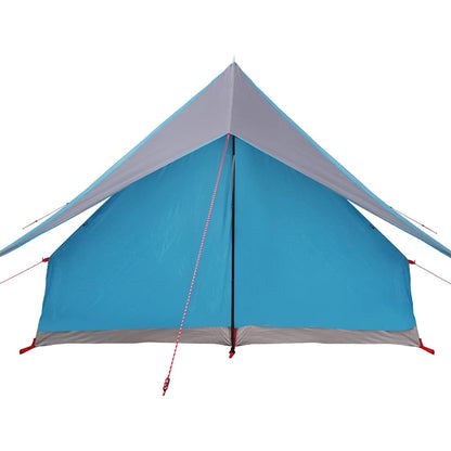 vidaXL Family Tent with Roof Blue and Grey 315 x 286 x 200 cm