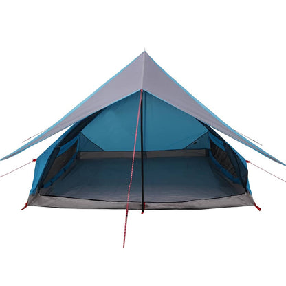 vidaXL Family Tent with Roof Blue and Grey 315 x 286 x 200 cm