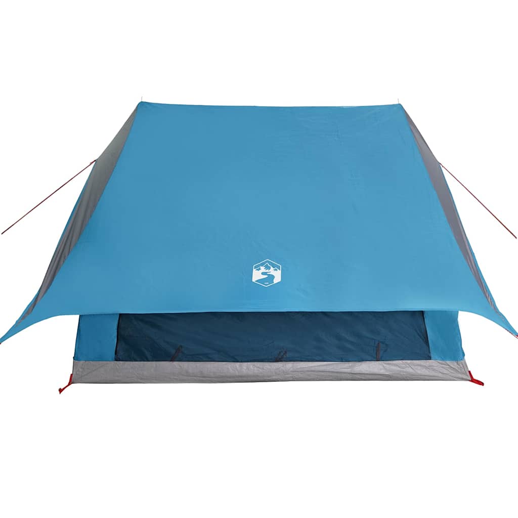 vidaXL Family Tent with Roof Blue and Grey 315 x 286 x 200 cm