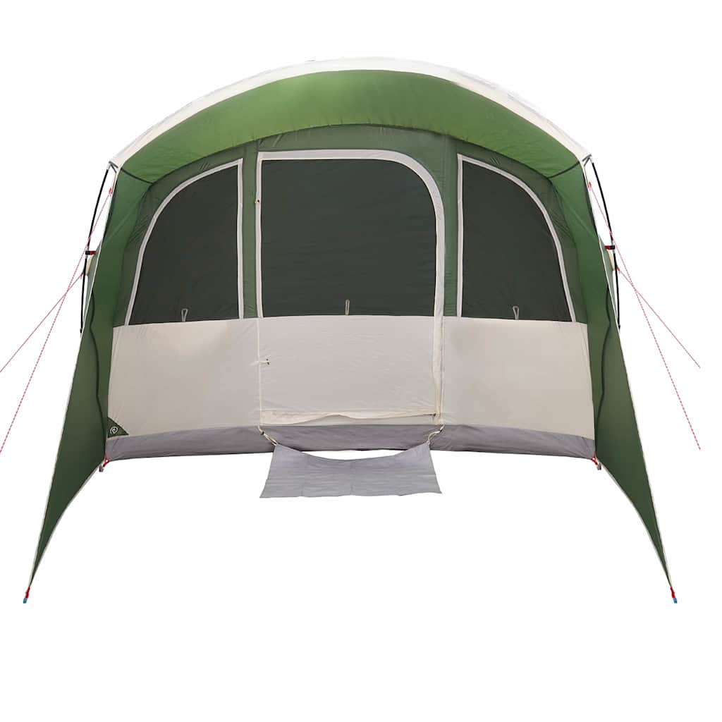 vidaXL Family Tent with Roof Green and White 576 x 325 x 213 cm