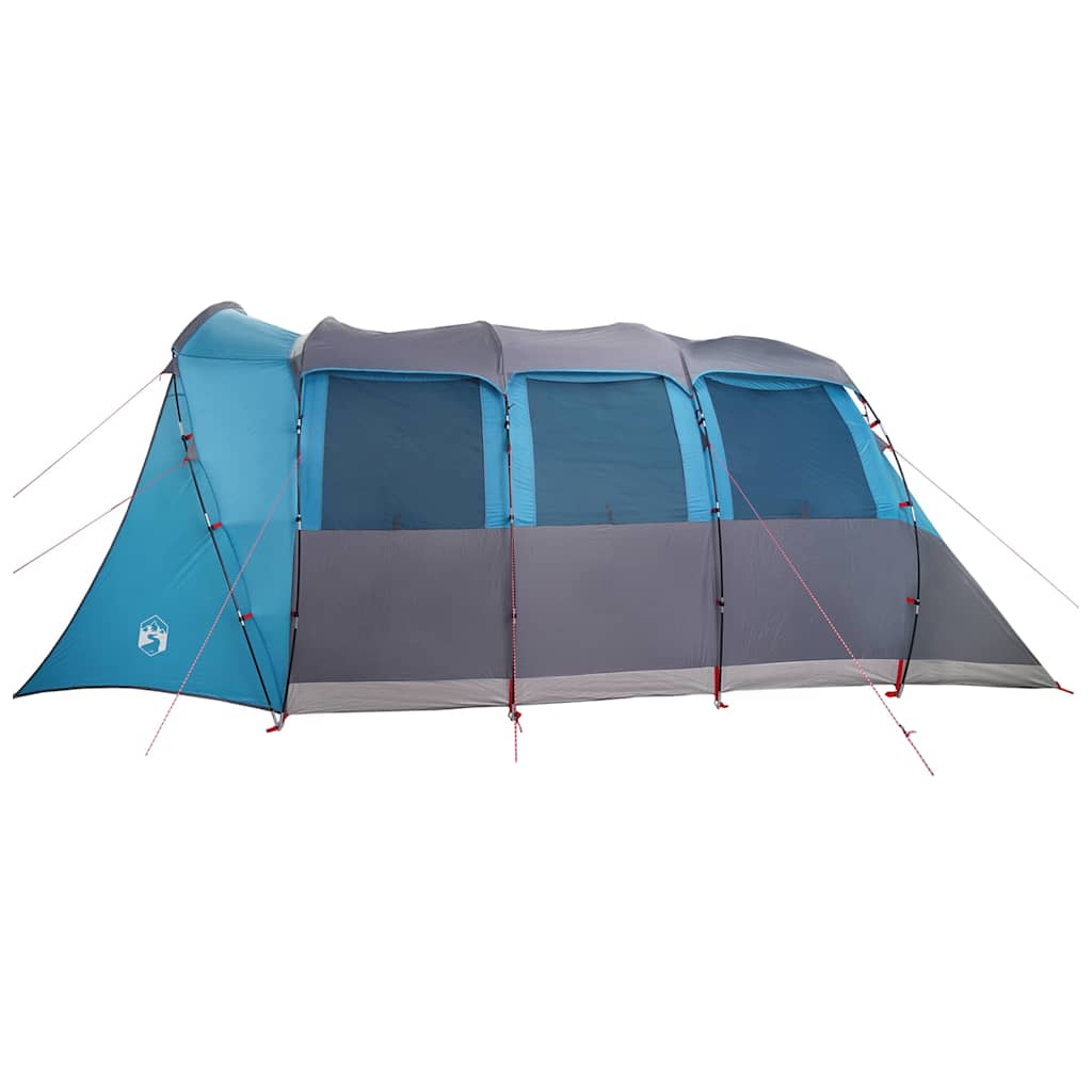 vidaXL Family Tent with Roof Blue and Grey 576 x 325 x 213 cm