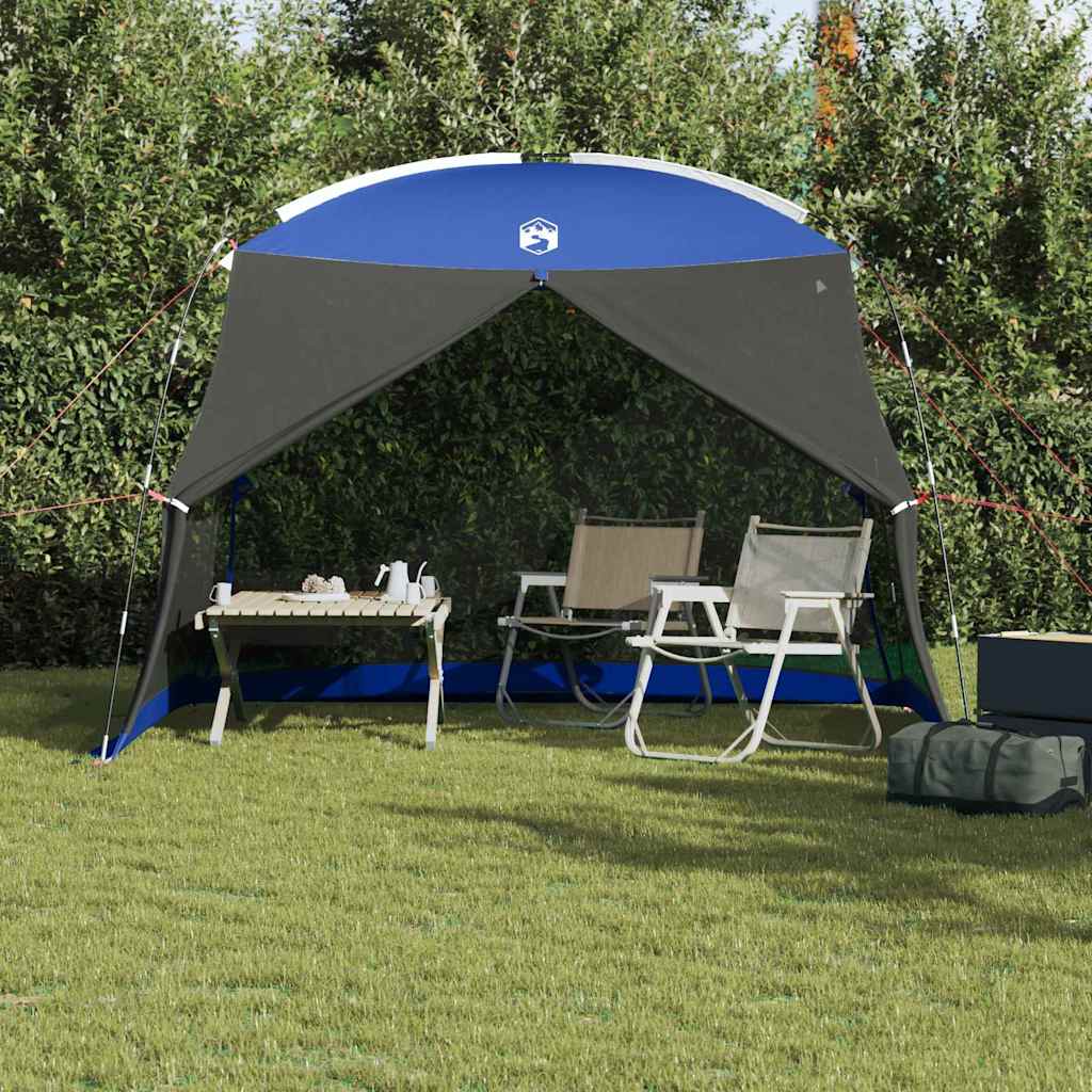 vidaXL Mosquito Tent with Roof Azure Blue 320 x 320 x 218 cm