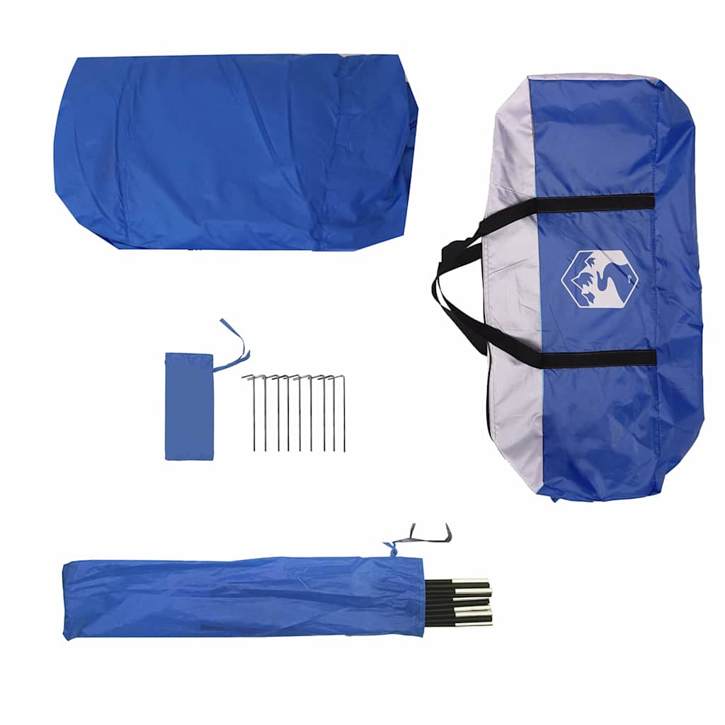 vidaXL Mosquito Tent with Roof Azure Blue 320 x 320 x 218 cm
