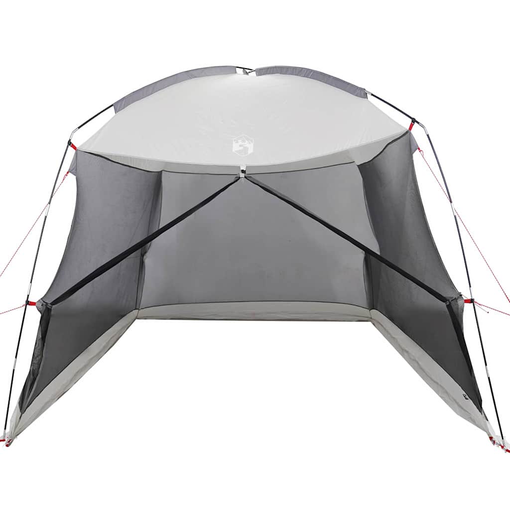 vidaXL Mosquito Tent Grey 320 x 320 x 218 cm Polyester and Fiberglass