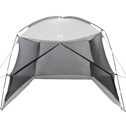 vidaXL Mosquito Tent Grey 320 x 320 x 218 cm Polyester and Fiberglass