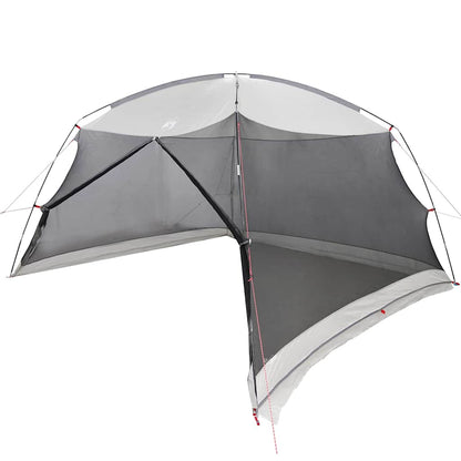 vidaXL Mosquito Tent Grey 380 x 380 x 225 cm Polyester and Fiberglass