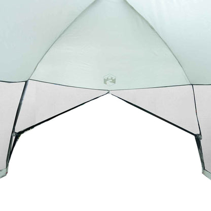 vidaXL Mosquito Tent Grey 380 x 380 x 225 cm Polyester and Fiberglass
