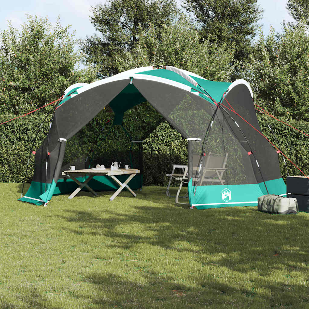 vidaXL Mosquito Tent with Roof Sea Green 434 x 434 x 230 cm