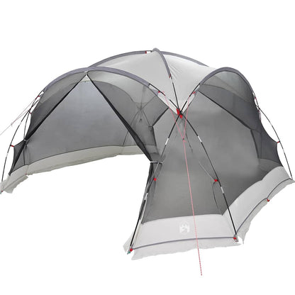 vidaXL Mosquito Tent Grey 434 x 434 x 230 cm Polyester and Fiberglass
