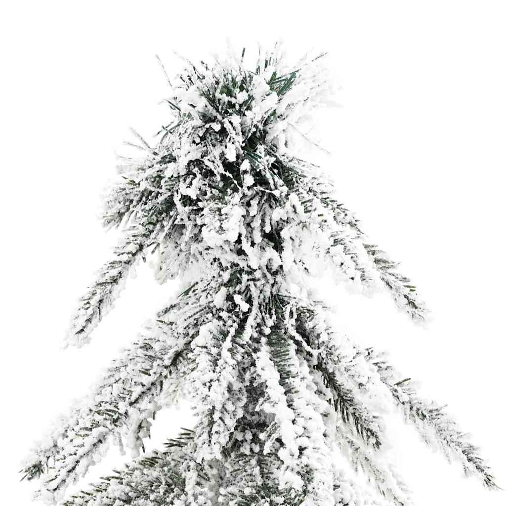 vidaXL Artificial Christmas Tree White 76 x 76 x 180 cm