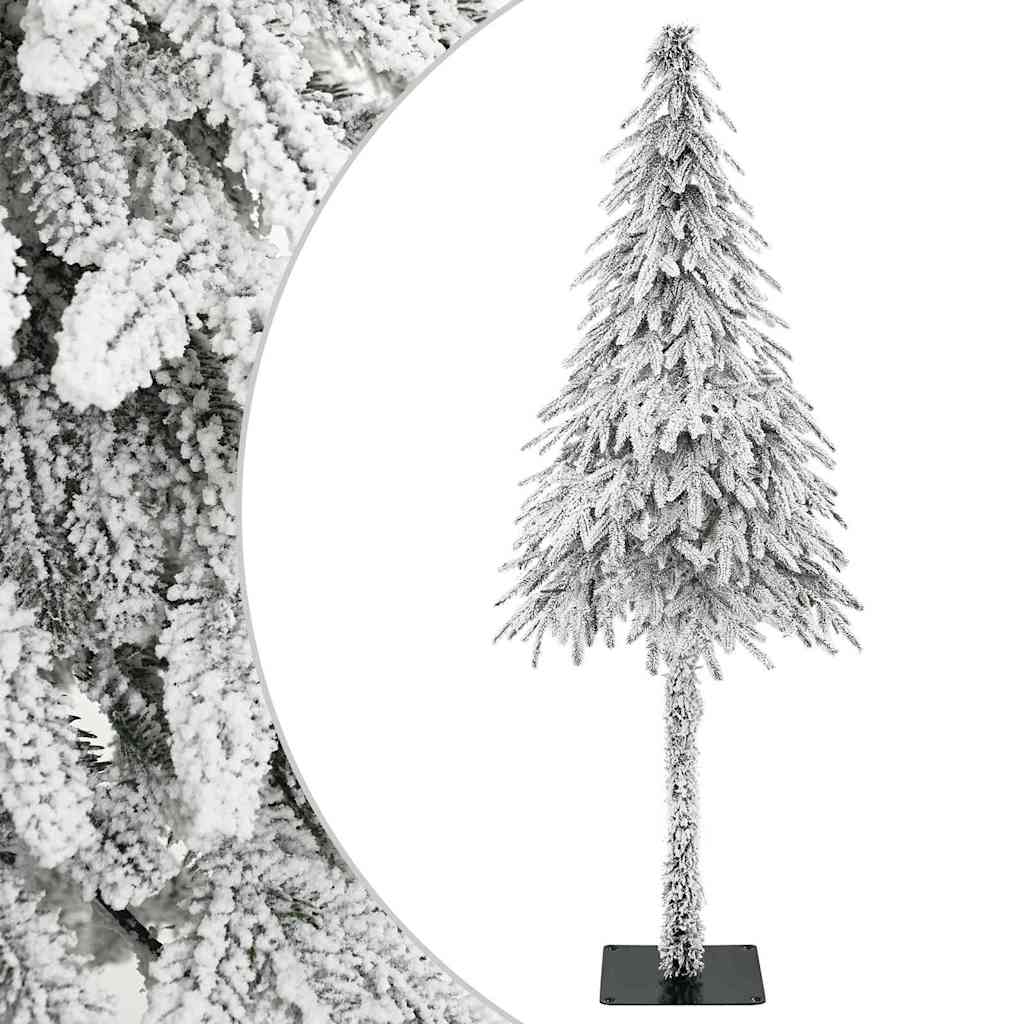 vidaXL Artificial Christmas Tree White 76 x 76 x 180 cm