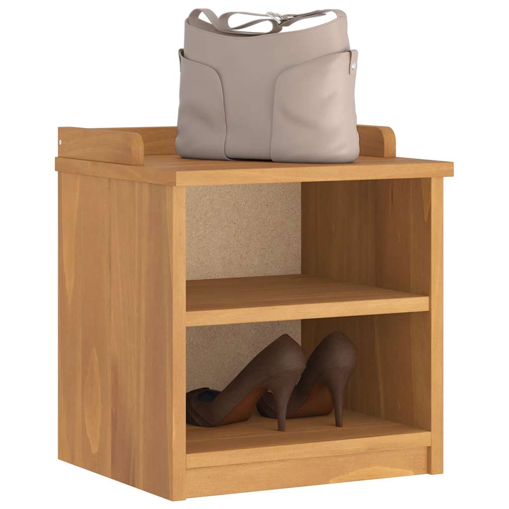 vidaXL Hallway Bench "SANDNES" 45x40x50 cm Solid Wood Pine