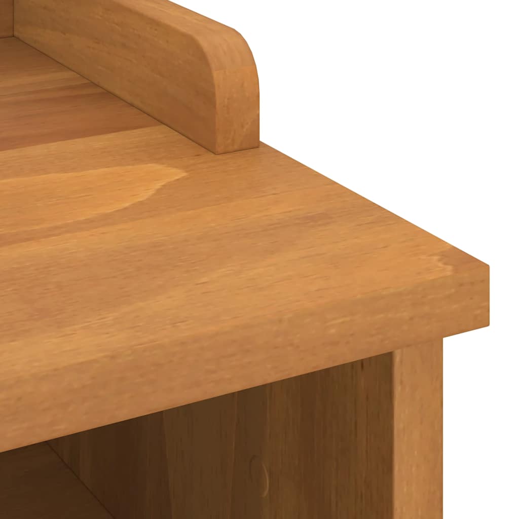 vidaXL Hallway Bench "SANDNES" 45x40x50 cm Solid Wood Pine