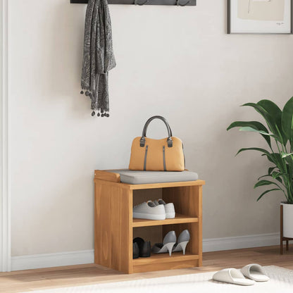 vidaXL Hallway Bench "SANDNES" 45x40x50 cm Solid Wood Pine