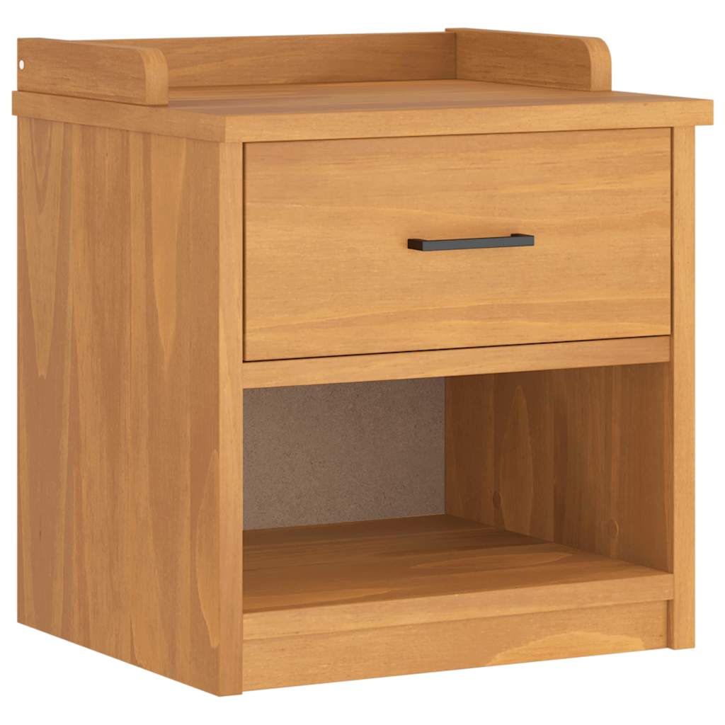 vidaXL Hallway Bench SANDNES 45x40x50 cm Solid Wood Pine
