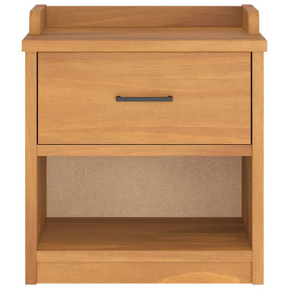 vidaXL Hallway Bench SANDNES 45x40x50 cm Solid Wood Pine