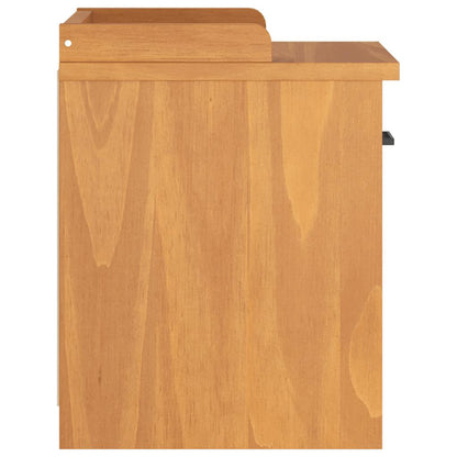 vidaXL Hallway Bench SANDNES 45x40x50 cm Solid Wood Pine