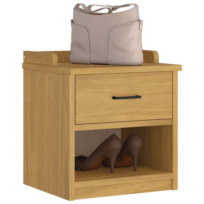 vidaXL Hallway Bench SANDNES 45x40x50 cm Solid Wood Pine