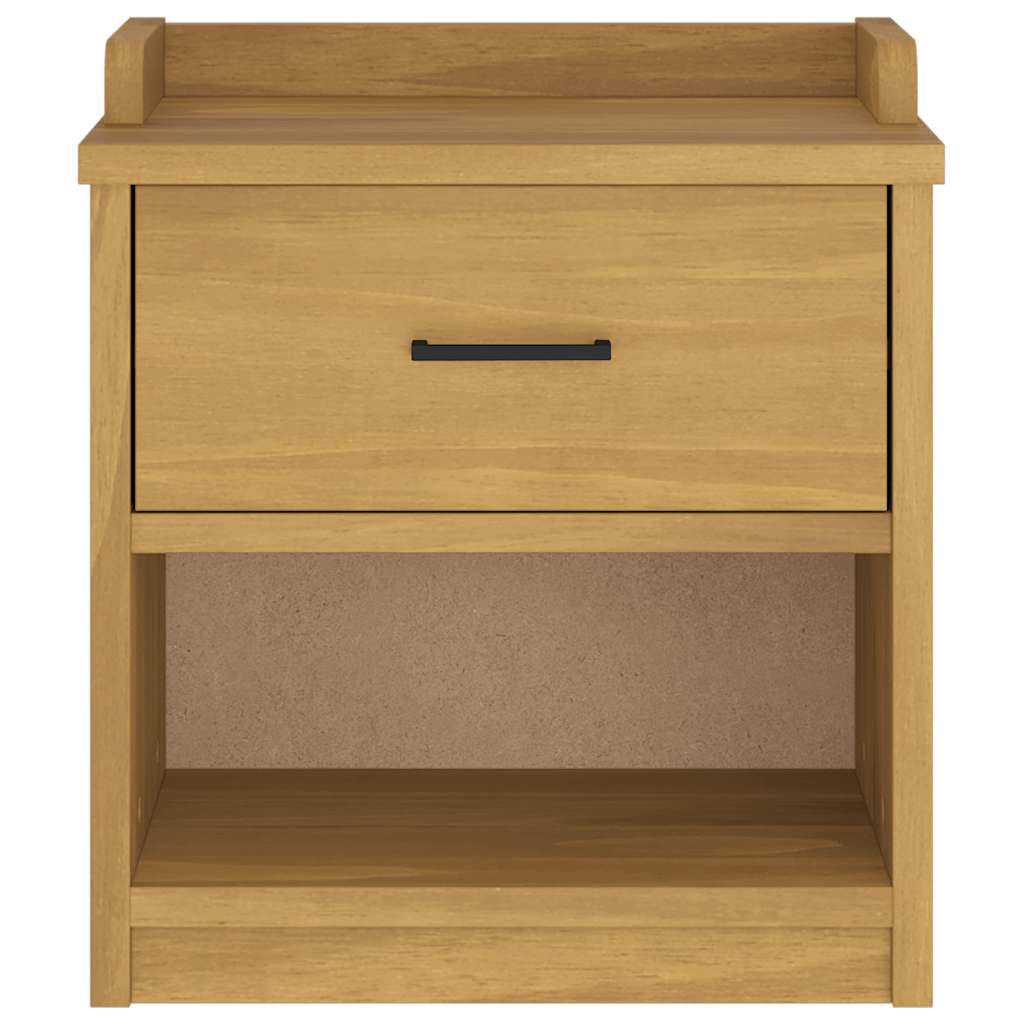 vidaXL Hallway Bench SANDNES 45x40x50 cm Solid Wood Pine