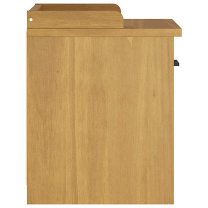 vidaXL Hallway Bench SANDNES 45x40x50 cm Solid Wood Pine
