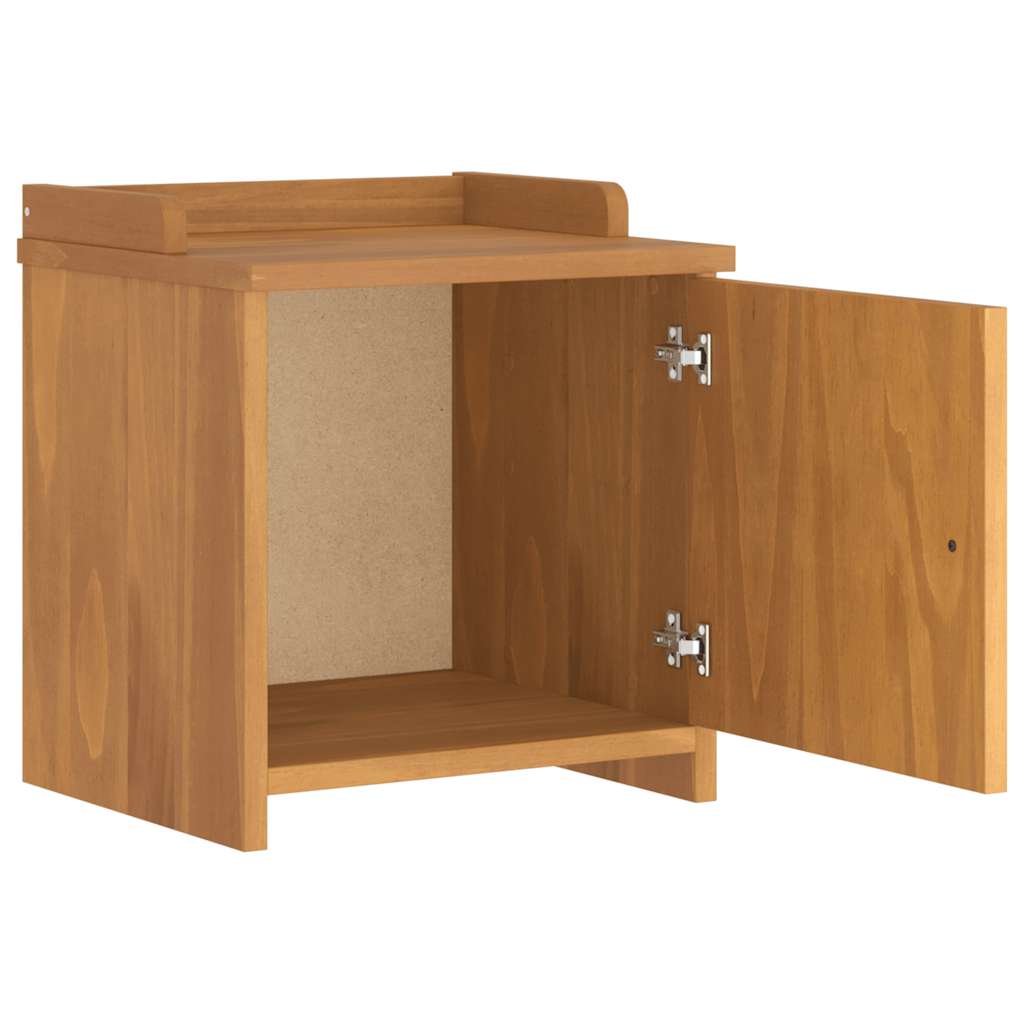 vidaXL Hallway Bench SANDNES 45x40x50 cm Solid Wood Pine