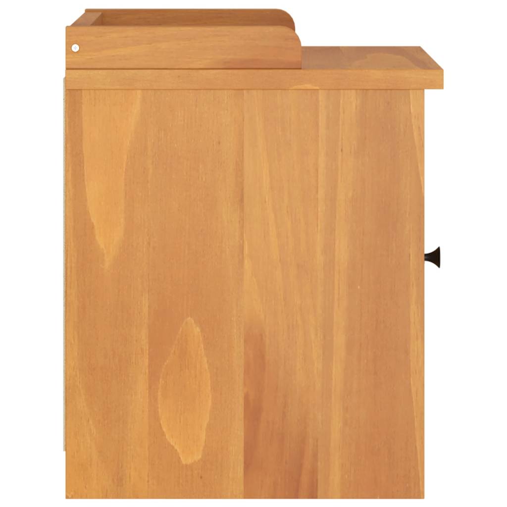 vidaXL Hallway Bench SANDNES 45x40x50 cm Solid Wood Pine
