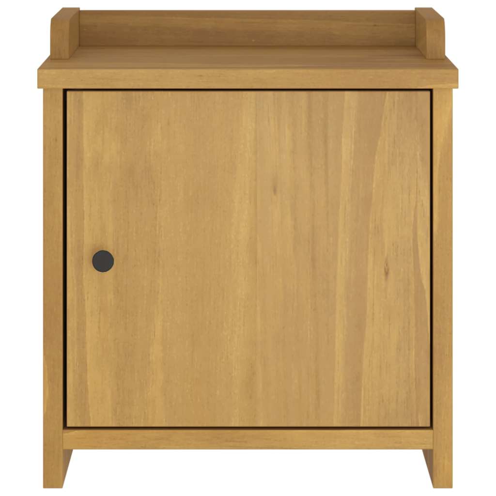vidaXL Hallway Bench SANDNES 45x40x50 cm Solid Wood Pine