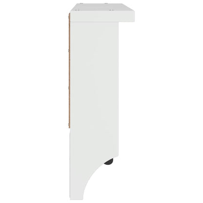 vidaXL Wall-mounted Coat Rack "S&NES" White 45x12x35 cm