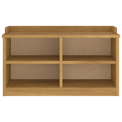 vidaXL Hallway Bench SANDNES 87x40x50 cm Solid Wood Pine