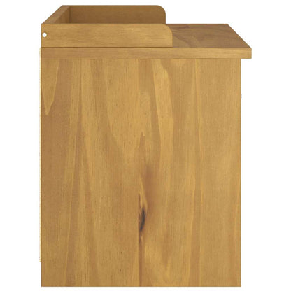 vidaXL Hallway Bench SANDNES 87x40x50 cm Solid Wood Pine