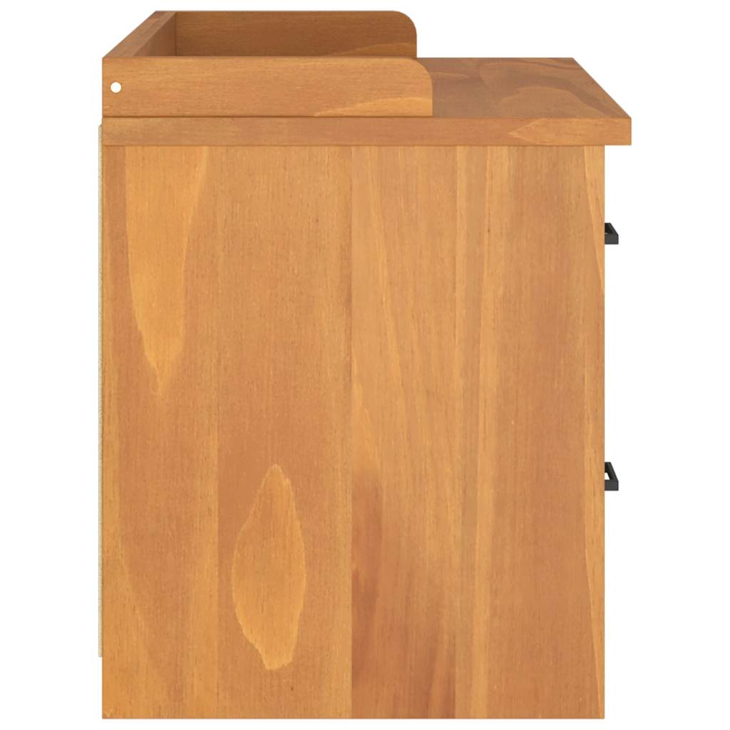 vidaXL Hallway Bench SANDNES 87x40x50 cm Solid Wood Pine