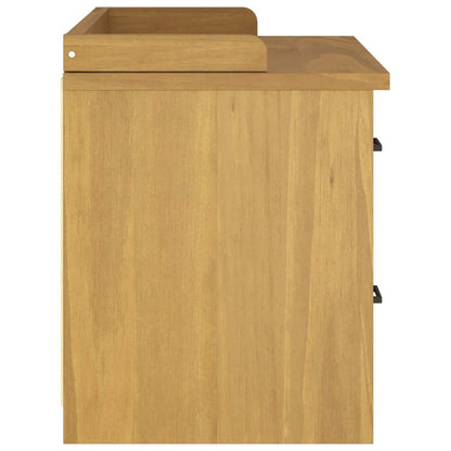 vidaXL Hallway Bench SANDNES 87x40x50 cm Solid Wood Pine