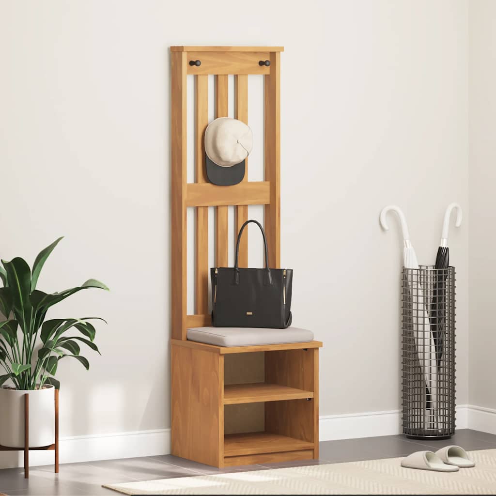 vidaXL Hall Tree SANDNES 45x40x159.5 cm Solid Wood Pine