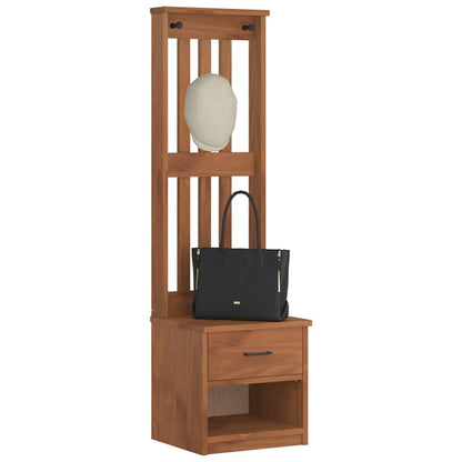 vidaXL Hall Tree SANDNES 45x40x159.5 cm Solid Wood Pine