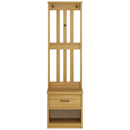 vidaXL Hall Tree SANDNES 45x40x159.5 cm Solid Wood Pine