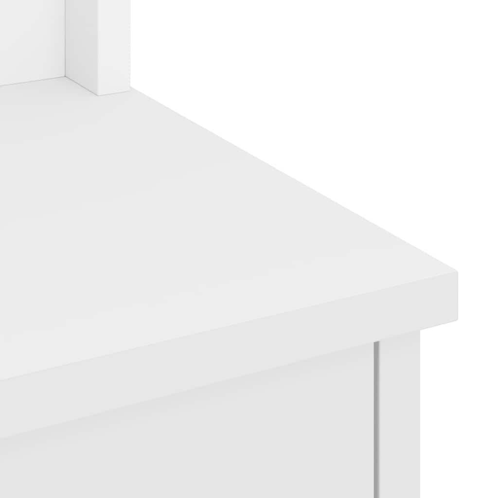 vidaXL Hall Tree SANDNES White 45x40x159.5 cm Solid Wood Pine