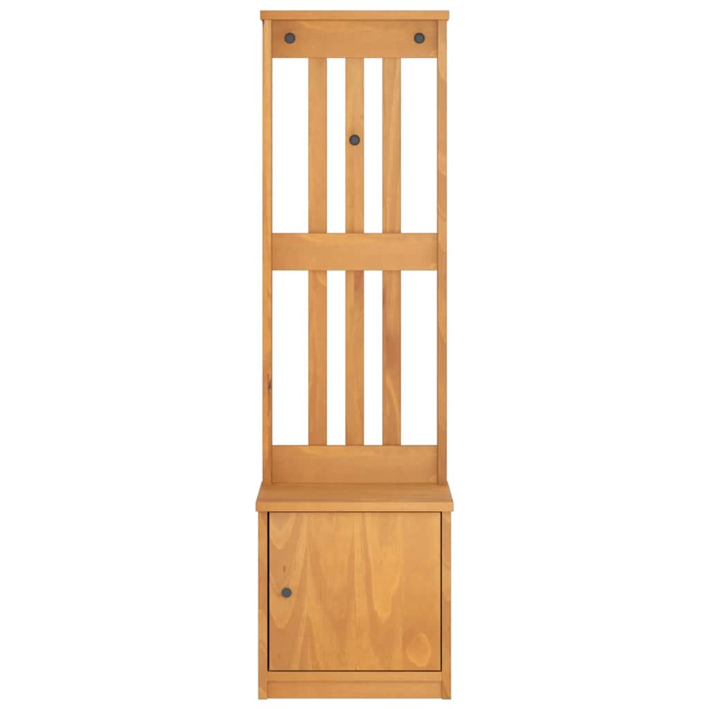vidaXL Hall Tree SANDNES 45x40x159.5 cm Solid Wood Pine