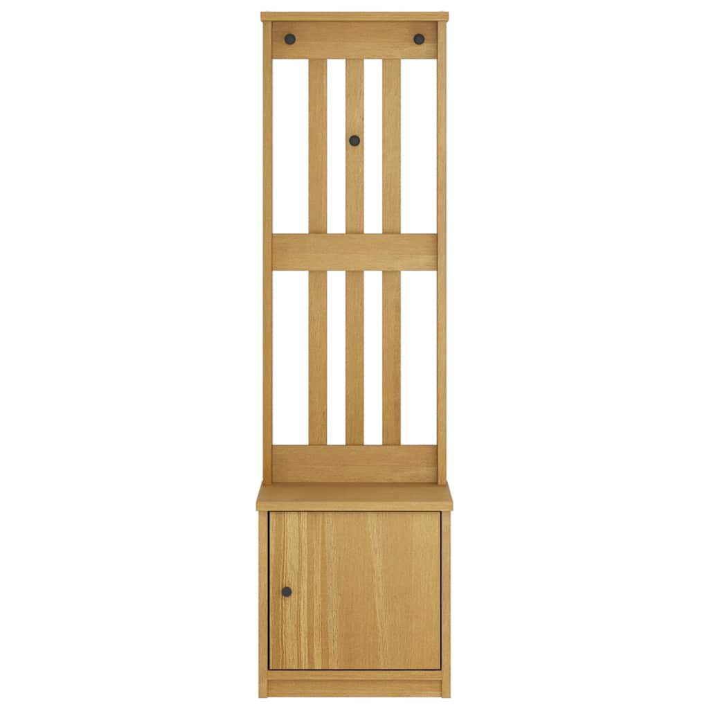 vidaXL Hall Tree "SANDNES" 45x40x159,5 cm Solid Wood Pine