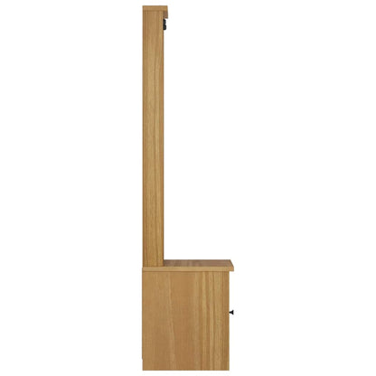 vidaXL Hall Tree "SANDNES" 45x40x159,5 cm Solid Wood Pine